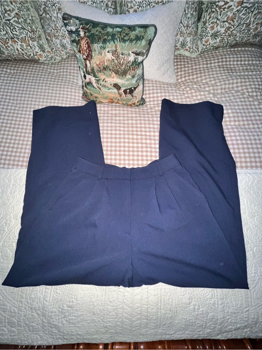 Abercrombie & Fitch Navy Sloane Trousers